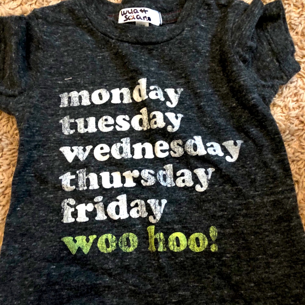 Joah love baby boy t shirt 18 months